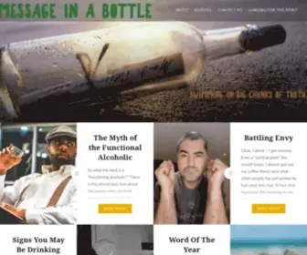 Messageinabottle-Blog.com(Message in a Bottle) Screenshot