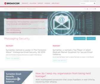 Messagelabs.com(Messaging Security) Screenshot