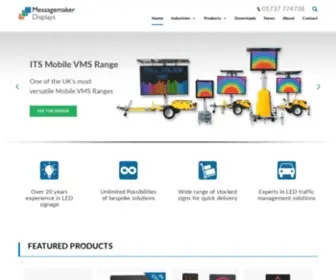 Messagemaker.co.uk(LED Signs and LED Displays) Screenshot