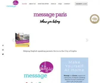 Messageparis.org(Messageparis) Screenshot