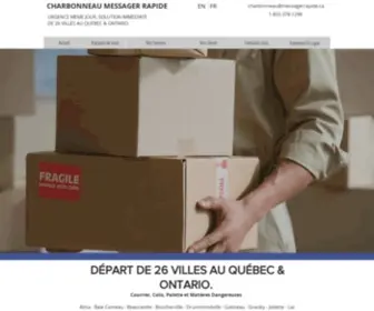 Messagerrapide.ca(Transport direct meme jour) Screenshot