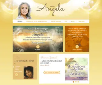 Messages-Des-Anges.com(Angela, Medium des Anges) Screenshot