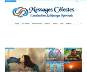 Messagescelestes-Archives.ca(Messagescelestes Archives) Screenshot
