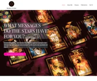 Messagesinthestars.com(Tarot Readings) Screenshot