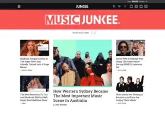 Messandnoise.com(Music Junkee) Screenshot