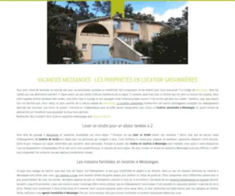 Messanges-Immobilier.fr(Messanges Immobilier) Screenshot