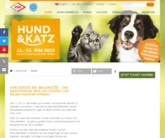 Messe-Hund-UND-Katz.de(Messe Hund und Katz Leipzig) Screenshot