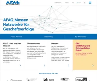 Messe-Nuernberg.de(AFAG) Screenshot