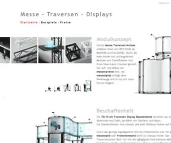 Messe-Traversen-Displays.com(Traversen) Screenshot