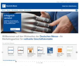Messe.de(Deutsche Messe) Screenshot