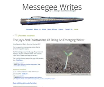 Messegeewrites.com(Messegee Writes) Screenshot