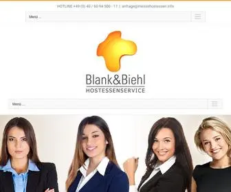 Messehostessen.info(Premium Messehostessen Agentur) Screenshot