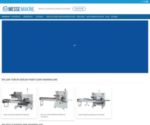 Messemakine.com(Paketleme Makinesi) Screenshot