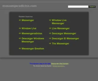 Messengeradictos.com(Messenger Adictos) Screenshot