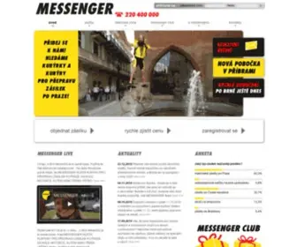Messenger.cz(Expresní kurýrní služba) Screenshot