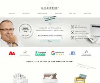 Messerbrief.de(Messerbrief®) Screenshot