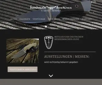 Messersyndikat.de(Handgefertigte Messer von Steffen Bender) Screenshot