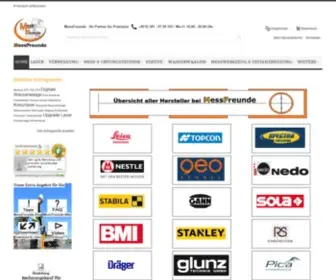 Messfreunde.de(Startseite DOLMAR Spezial Online Shop der Sächsischen Handelsagentur Holger Gutseel e.k) Screenshot