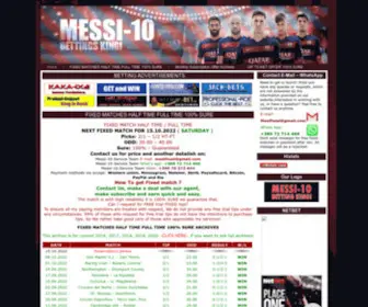 Messi-10.com Screenshot