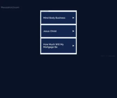 Messiah007.com(Messiah 007) Screenshot