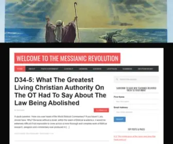 Messianic-Revolution.com(THE MESSIANIC REVOLUTION) Screenshot