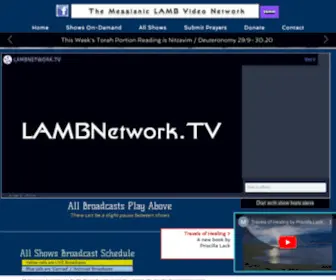 Messianiclambradio.com(Lambnetwork) Screenshot
