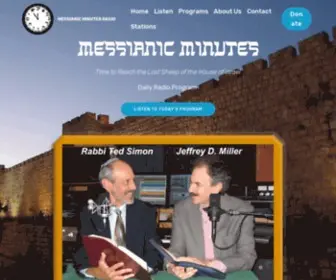 Messianicminutes.com(Messianic Minutes) Screenshot