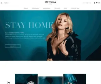 Messika.com(Découvrez la Joaillerie et Haute Joaillerie Messika) Screenshot