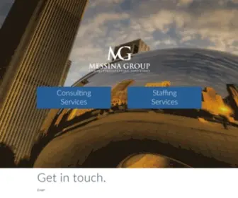 Messinagroupinc.com(Messina Group) Screenshot