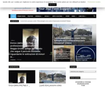 Messinamagazine.it(Quotidiano online di Messina e dintorni) Screenshot