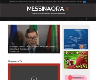 Messinaora.it(Notizie a Messina) Screenshot
