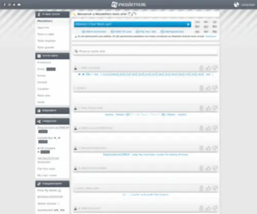 Messletters.it(Generatore di testi di fantasia) Screenshot