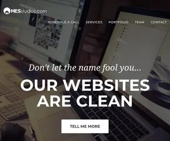 Messtudios.com(Long island web design) Screenshot