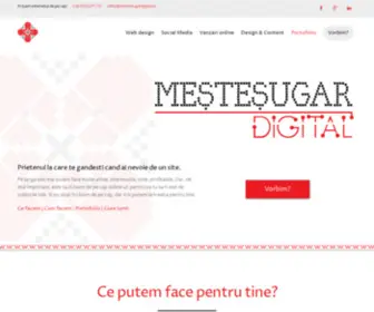 Mestesugardigital.ro(Web Design & Development) Screenshot