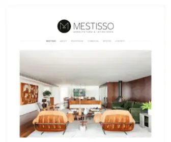 Mestisso.com(Arquitetura & Interiores) Screenshot