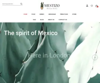 Mestizomarket.com(Mexican Authentic Groceries) Screenshot