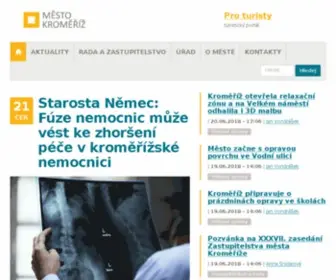 Mesto-Kromeriz.cz(Město Kroměřiž) Screenshot