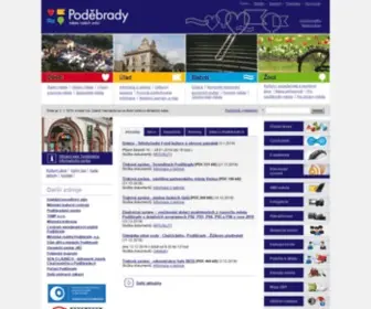 Mesto-Podebrady.cz(Poděbrady) Screenshot