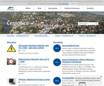 Mestocernosice.cz(Černošice) Screenshot