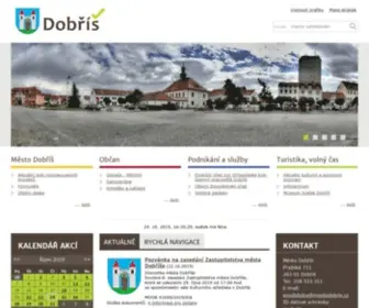 Mestodobris.cz(Město Dobříš) Screenshot