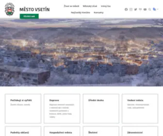 Mestovsetin.cz(Město) Screenshot