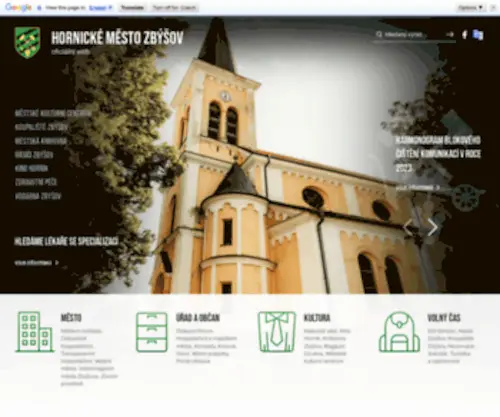 Mestozbysov.cz(Mestozbysov) Screenshot