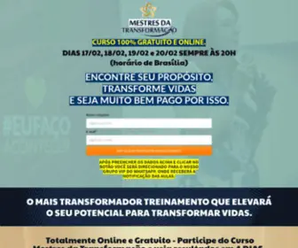 Mestresdatransformacao.com.br(LISTA DE ESPERA PALESTRANTE 5 ESTRELAS) Screenshot