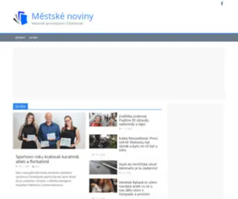 Mestskenoviny.cz(Českolipské noviny) Screenshot