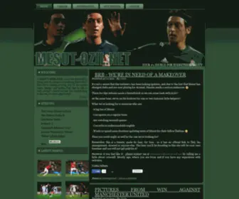 Mesut-Ozil.net(Mesut Ozil) Screenshot