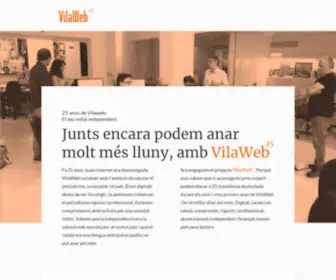 Mesvilaweb.com(Vilaweb) Screenshot