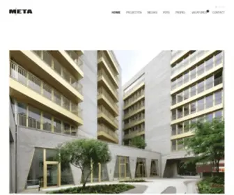 Meta.be(META architectuurbureau) Screenshot
