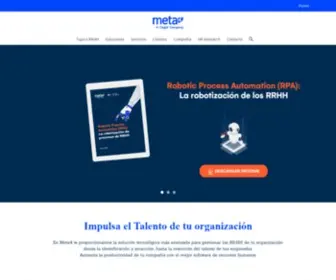 Meta4.com.ar(Software de Recursos Humanos y nómina) Screenshot
