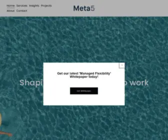Meta5Group.com(Meta5 Group) Screenshot