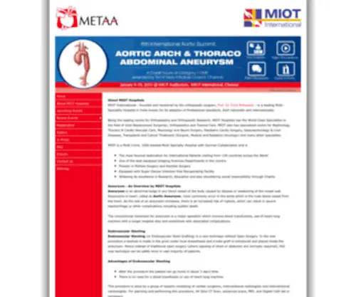 Metaa.in(MIOT Hospitals Endovascular Stenting) Screenshot